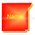 Champion Local School District, Ohio (Bright Blending Fill with Shadow)