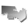 Martins Ferry City School District, Ohio (Gray Gradient Fill with Shadow)