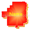 United Local School District, Ohio (Bright Blending Fill with Shadow)