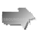 Hillsdale Local School District, Ohio (Gray Gradient Fill with Shadow)
