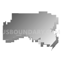 Hopewell-Loudon Local School District, Ohio (Gray Gradient Fill with Shadow)