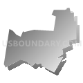 Wilkinsburg Borough School District, Pennsylvania (Gray Gradient Fill with Shadow)