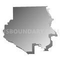Neshannock Township School District, Pennsylvania (Gray Gradient Fill with Shadow)