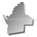 Clarion-Limestone Area School District, Pennsylvania (Gray Gradient Fill with Shadow)