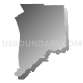 Ambridge Area School District, Pennsylvania (Gray Gradient Fill with Shadow)