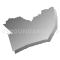 Pequea Valley School District, Pennsylvania (Gray Gradient Fill with Shadow)