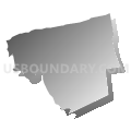 Northampton Area School District, Pennsylvania (Gray Gradient Fill with Shadow)