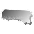 York School District 2, South Carolina (Gray Gradient Fill with Shadow)
