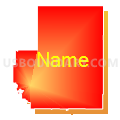 Newell School District 09-2, South Dakota (Bright Blending Fill with Shadow)