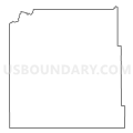Shannon County School District 65-1, South Dakota (Light Gray Border)