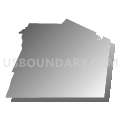 Polk County School District, Tennessee (Gray Gradient Fill with Shadow)