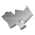 Anderson County School District, Tennessee (Gray Gradient Fill with Shadow)
