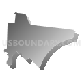 Trousdale County School District, Tennessee (Gray Gradient Fill with Shadow)
