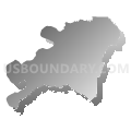 Lauderdale County School District, Tennessee (Gray Gradient Fill with Shadow)