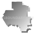 Duncanville Independent School District, Texas (Gray Gradient Fill with Shadow)