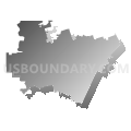 Burnet Consolidated Independent School District, Texas (Gray Gradient Fill with Shadow)