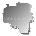 Cross Plains Independent School District, Texas (Gray Gradient Fill with Shadow)