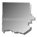 Carroll Independent School District, Texas (Gray Gradient Fill with Shadow)