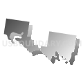 Hidalgo Independent School District, Texas (Gray Gradient Fill with Shadow)