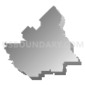 Scurry-Rosser Independent School District, Texas (Gray Gradient Fill with Shadow)
