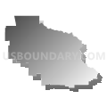 Kountze Independent School District, Texas (Gray Gradient Fill with Shadow)