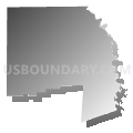 La Pryor Independent School District, Texas (Gray Gradient Fill with Shadow)