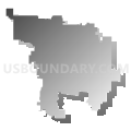 Jacksboro Independent School District, Texas (Gray Gradient Fill with Shadow)