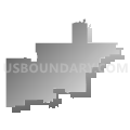 Holliday Independent School District, Texas (Gray Gradient Fill with Shadow)