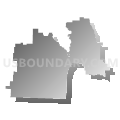 Valley View Independent School District, Texas (Gray Gradient Fill with Shadow)