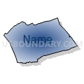 Wythe County Public Schools, Virginia (Radial Fill with Shadow)