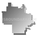 Tri-County Area School District, Wisconsin (Gray Gradient Fill with Shadow)