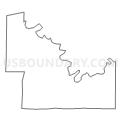 ZION Voting District, Izard County, Arkansas (Light Gray Border)