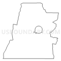 0030001 - PEARSON COUNTY Voting District, Atkinson County, Georgia (Light Gray Border)