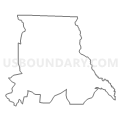 019518 - ALAPAHA Voting District, Berrien County, Georgia (Light Gray Border)