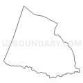 0330007 - MIDVILLE Voting District, Burke County, Georgia (Light Gray Border)