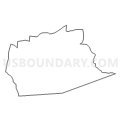 0330008 - MUNNERLYN Voting District, Burke County, Georgia (Light Gray Border)