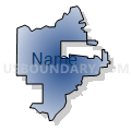 121RW09 - RW09 Voting District, Fulton County, Georgia (Radial Fill with Shadow)