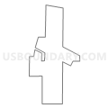 AVON 462 Voting District, Lake County, Illinois (Light Gray Border)