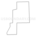 0088 FRA-T-NM Voting District, Warren County, Ohio (Light Gray Border)