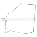 0077 UNION-T-E Voting District, Warren County, Ohio (Light Gray Border)