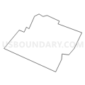 008 Bushtown Voting District, Hamilton County, Tennessee (Light Gray Border)