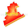 16832, Pennsylvania (Bright Blending Fill with Shadow)