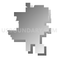 47948, Indiana (Gray Gradient Fill with Shadow)