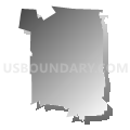 63135, Missouri (Gray Gradient Fill with Shadow)