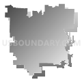 63468, Missouri (Gray Gradient Fill with Shadow)