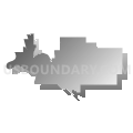64446, Missouri (Gray Gradient Fill with Shadow)