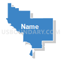 68440, Nebraska (Solid Fill with Shadow)