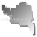 61880, Illinois (Gray Gradient Fill with Shadow)