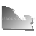 64728, Missouri (Gray Gradient Fill with Shadow)