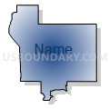68823, Nebraska (Radial Fill with Shadow)